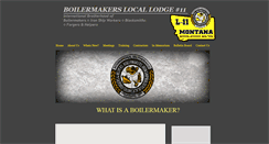 Desktop Screenshot of boilermakers11.com