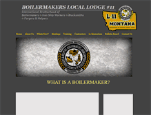 Tablet Screenshot of boilermakers11.com
